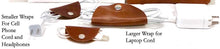 Load image into Gallery viewer, Tech Cord Wraps in Zippered Pouch (3)