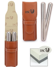 Load image into Gallery viewer, Double Cigar Tube in Case