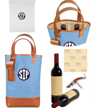 Load image into Gallery viewer, Westport 2 Bottle Wine Tote