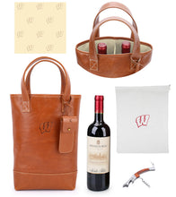 Load image into Gallery viewer, Westport 2 Bottle Wine Tote
